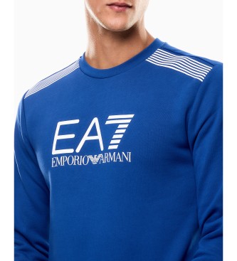 EA7 Bluza 7 Lines ASV niebieska