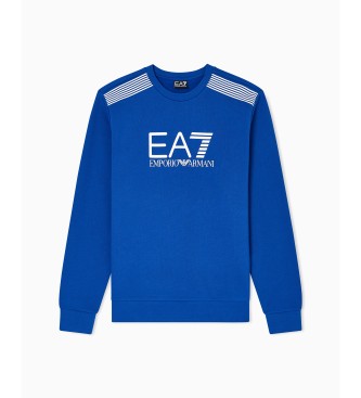 EA7 Bluza 7 Lines ASV niebieska