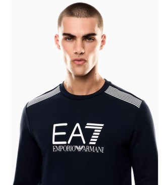 EA7 Bluza 7 Lines ASV navy