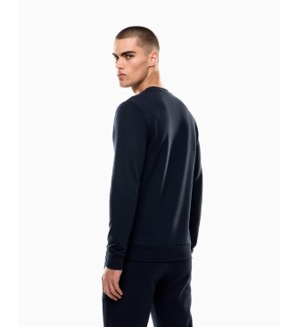 EA7 Bluza 7 Lines ASV navy