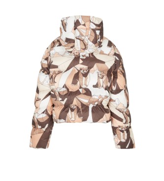 EA7 Casaco Bomber Apres Ski castanho