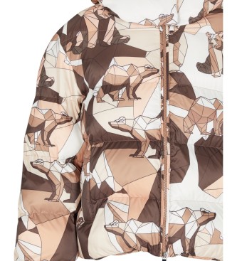 EA7 Casaco Bomber Apres Ski castanho