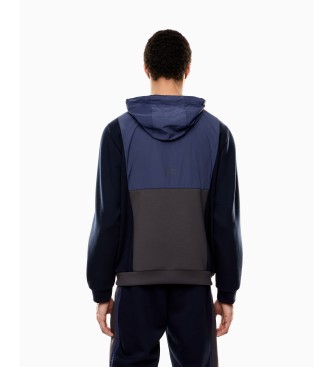 EA7 Sweatshirt Athletic Colour Block azul