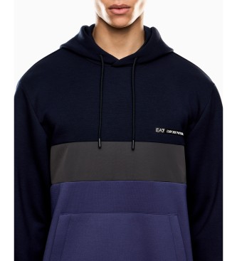 EA7 Sweatshirt Athletic Colour Block bl