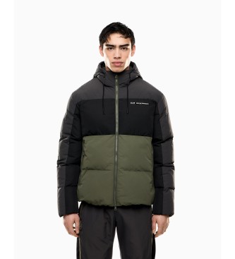 EA7 Casaco de nylon para desporto Bloco de cores verde