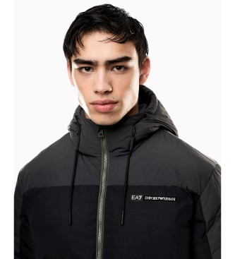 EA7 Casaco de nylon para desporto Bloco de cores verde