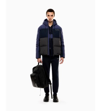 EA7 Chaqueta Train Athletic Colour Block M Puffy marino