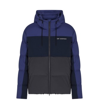 EA7 Chaqueta Train Athletic Colour Block M Puffy marino
