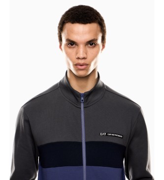 EA7 Chndal Athletic Colour Block gris