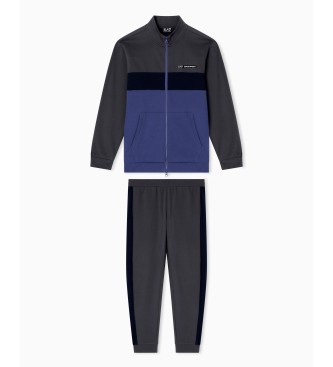 EA7 Chndal Athletic Colour Block gris