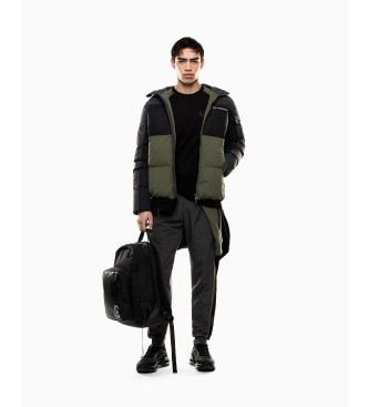 EA7 Athletic Colour Block T-shirt black