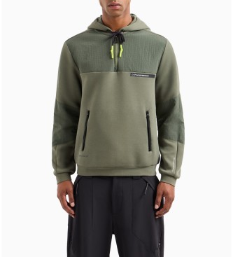 EA7 Sweatshirt Athletic Mix verde