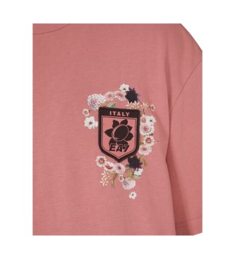 EA7 T-shirt Club House cor-de-rosa