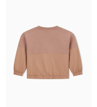 EA7 Sudadera Contemporary Sport marrn