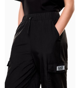 EA7 Contemporary Sport cargo trousers black