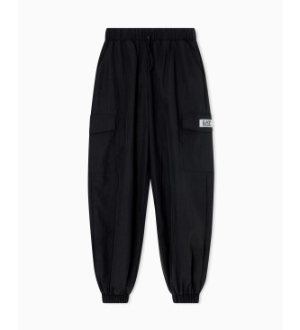 EA7 Contemporary Sport cargo trousers black