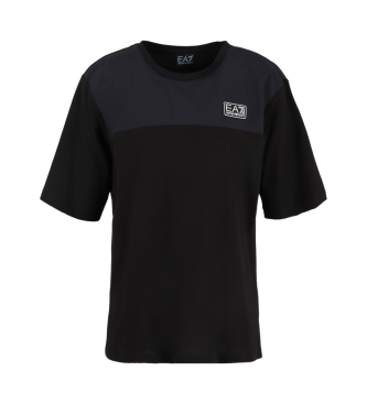 EA7 Train T-shirt sport contemporain noir