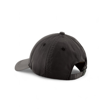 EA7 Cappello da baseball Contemporary Sport in tessuto riciclato nero