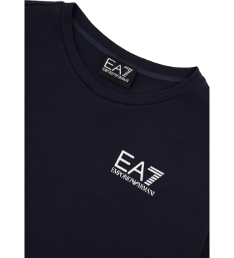 EA7 Majica Core Identity v mornarski barvi