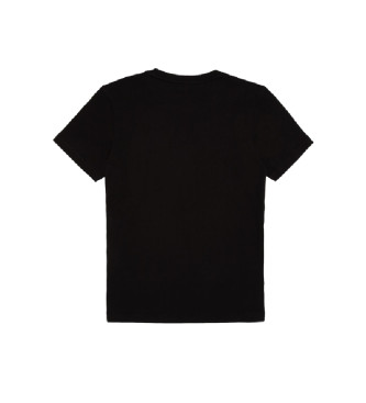 EA7 Core Identity Kurzarm-T-Shirt schwarz