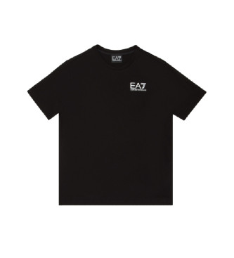 EA7 Koszulka z krótkim rękawem Core Identity czarna
