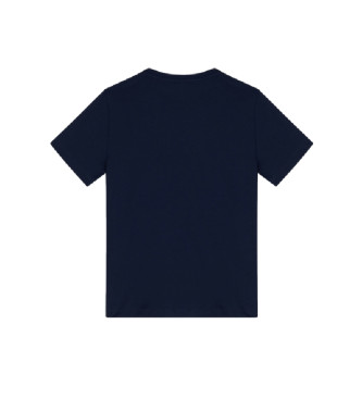EA7 Core Identity navy short sleeve t-shirt
