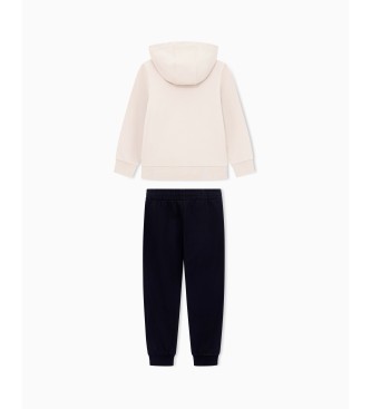 EA7 Tracksuit Style beige