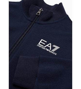 EA7 Fato de treino Core Identity azul-marinho