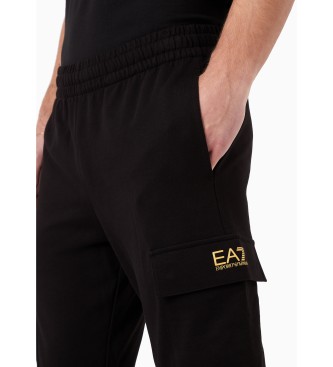 EA7 Core Cargo Trousers preto