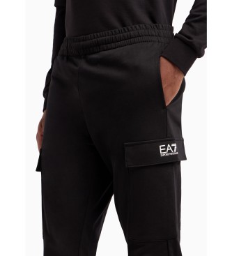 EA7 Pantalon cargo Core noir