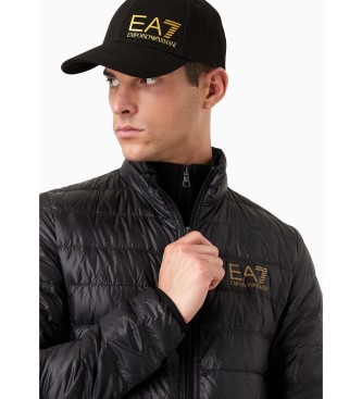 EA7 Opvouwbaar donsjack zwart