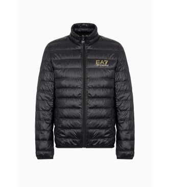 EA7 Foldable down jacket black