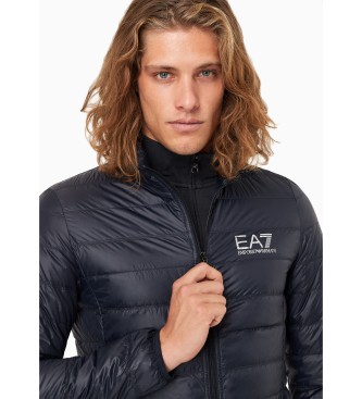 EA7 Zložljiva puhasta jakna mornarske barve