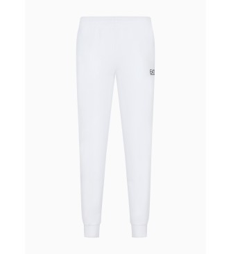 EA7 Pantalon Slim Core blanc