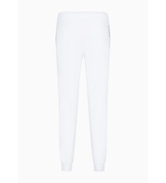 EA7 Pantalon Slim Core blanc