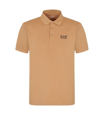 EA7 Core Identity Stretch Polo Bruin