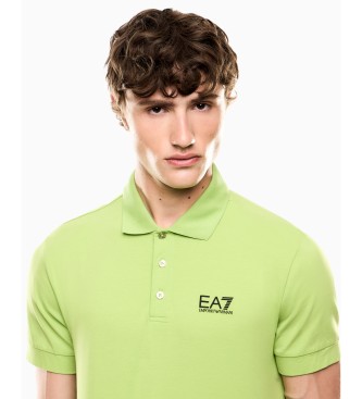 EA7 Core Identity Stretch Polo Groen