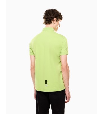 EA7 Core Identity Stretch Polo Groen