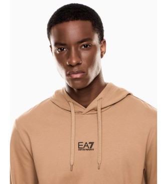 EA7 Set Train Core Id M T-pak met capuchon Beige & Zwart