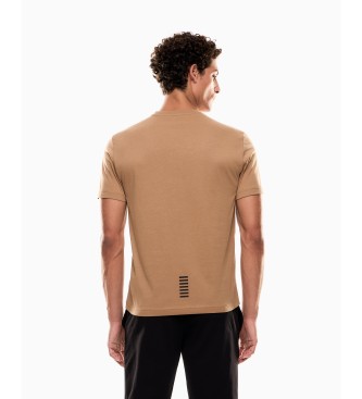 EA7 Core Pima T-shirt brun