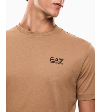 EA7 Core Pima T-shirt brun