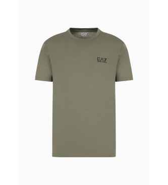 EA7 T-shirt verde Core Identity Pima