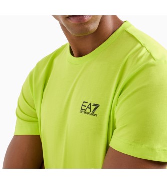 EA7 T-shirt verde Core Identity Pima