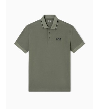 EA7 Core Identity Pique groene polo
