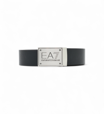 EA7 Cinto revers�vel preto