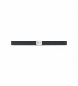 EA7 Cinto revers�vel preto