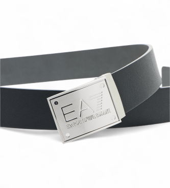 EA7 Cinto revers�vel preto