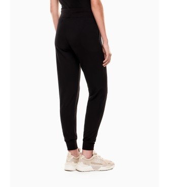 EA7 Tracksuit bottoms Core Lady black