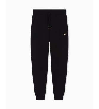 EA7 Tracksuit bottoms Core Lady black