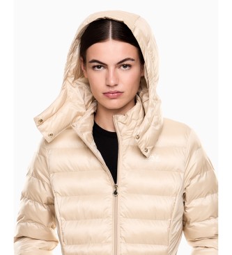 EA7 Jakke Train Core Lady W Eco Down Caban Ho Beige